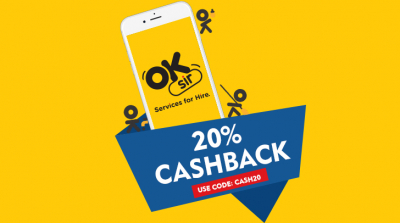 Upto 20% Cashback on Any Service